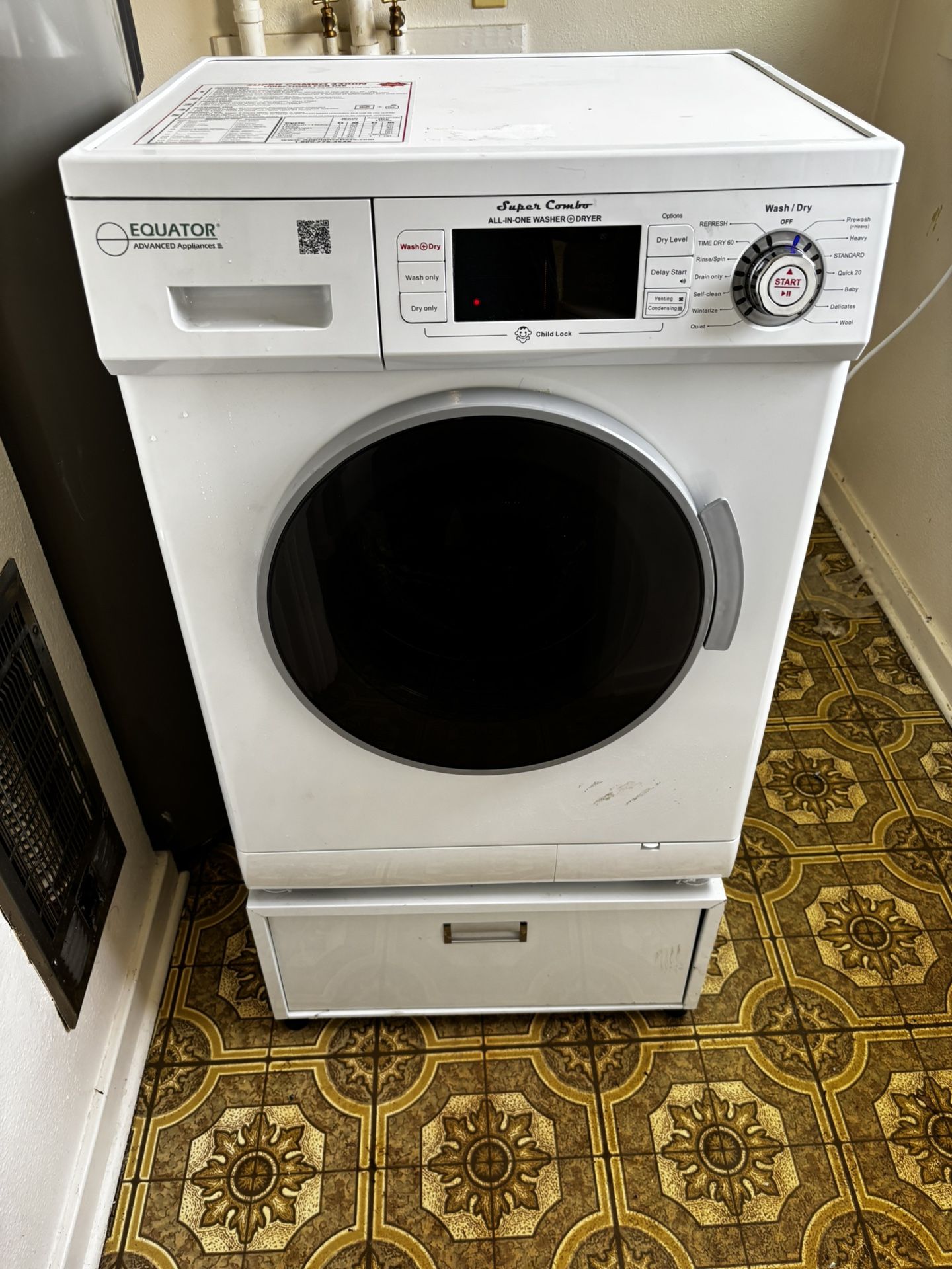 Equator Super Combo 4400n AIO Washer/dryer Compact