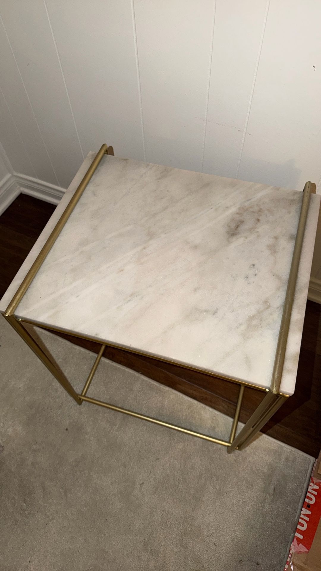 Marble Side Table 