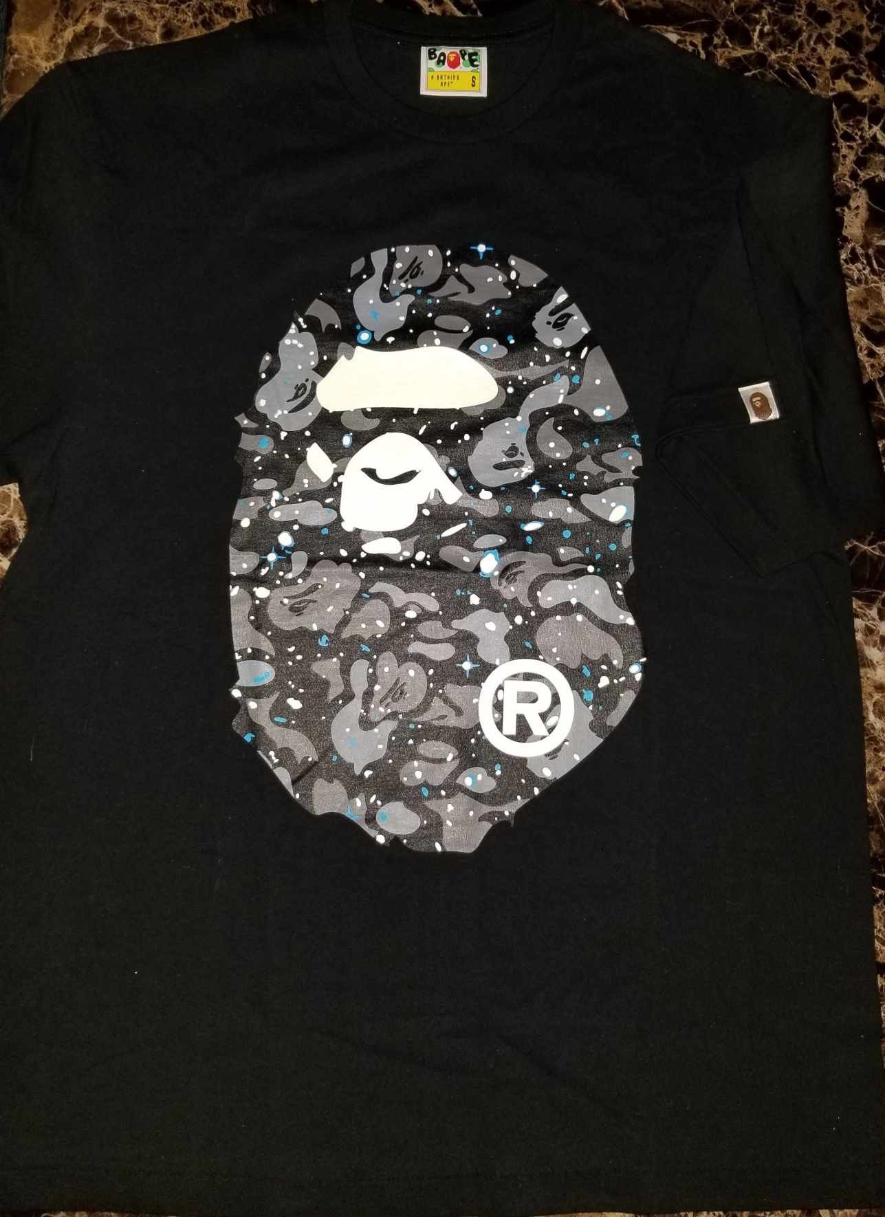 Bape T-shirt Glow in the Dark