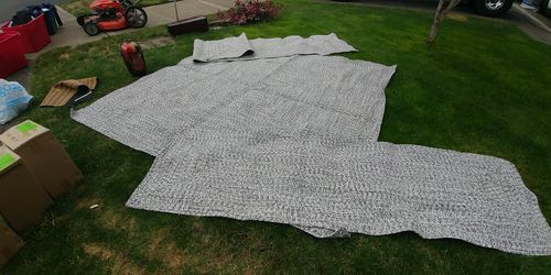 New rugs 2 runners and 8×10 rug grays