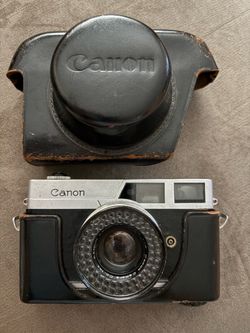 Vintage Canon Canonet SE 45mm F1.9 Film Camera Made in Japan 1104444 – NOT TESTED