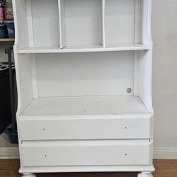 White Bookcase Shelf 
