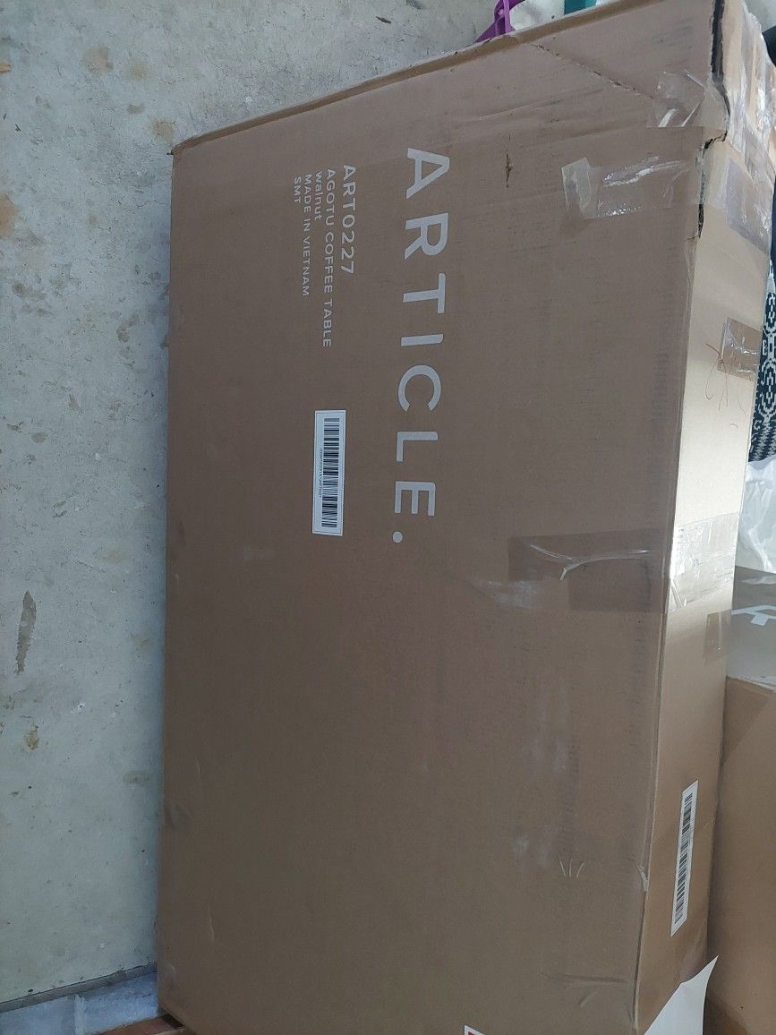 Agotu Walnut Coffee Table 