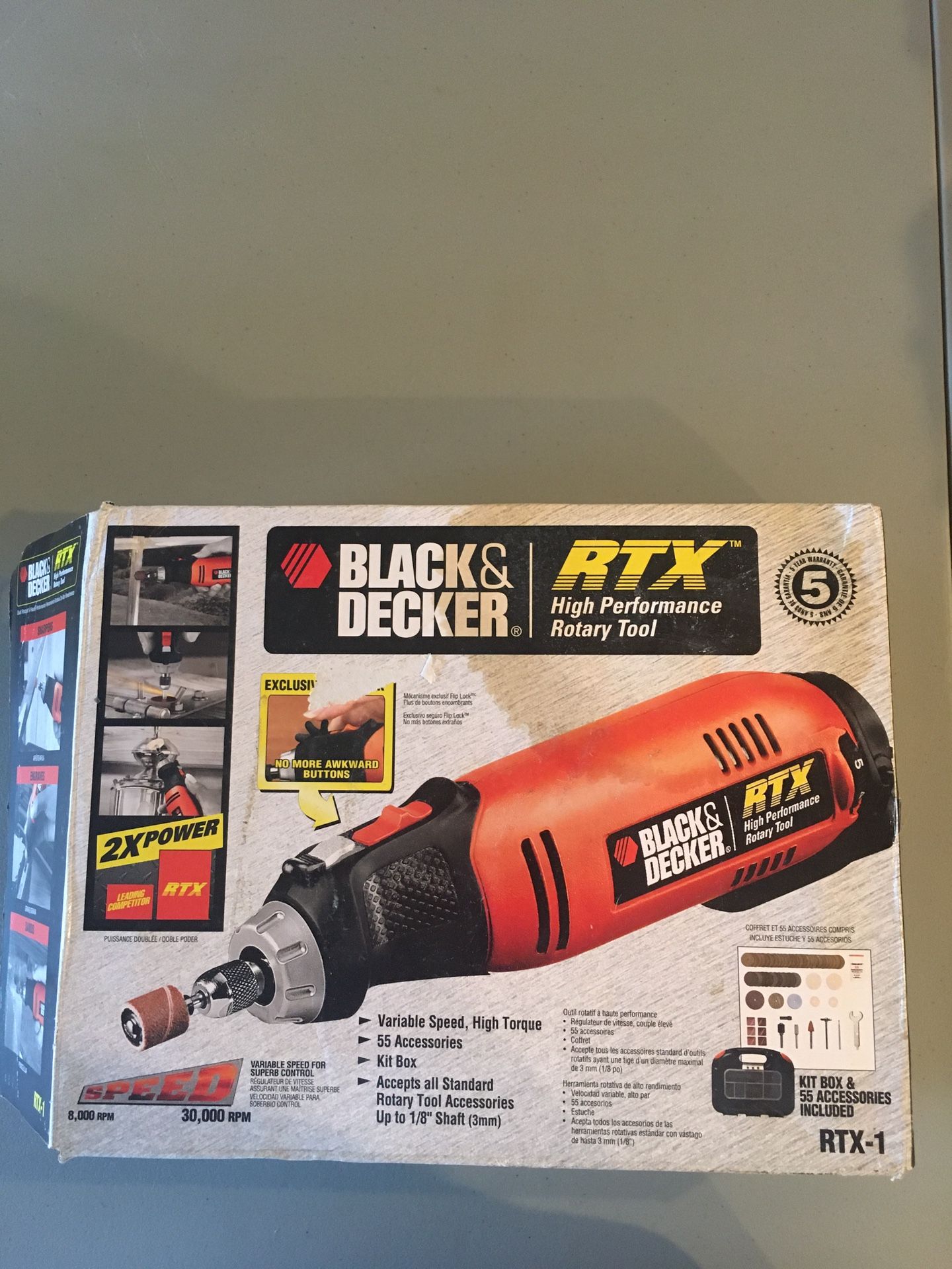 BLACK & DECKER RTX Rotary Tool
