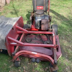 Big Toro Walk Behind Mower 37”
