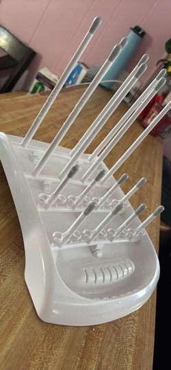 Baby bottle drying rack