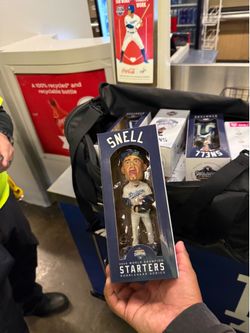 Official pt. 1 of 4 World Series Starter Blake Snell Bobblehead