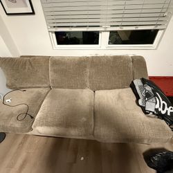 2 LARGE COUCHES 