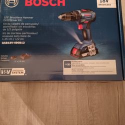 Bosch 18 Volt 1/2 In. Hammer Drill Driver Kit