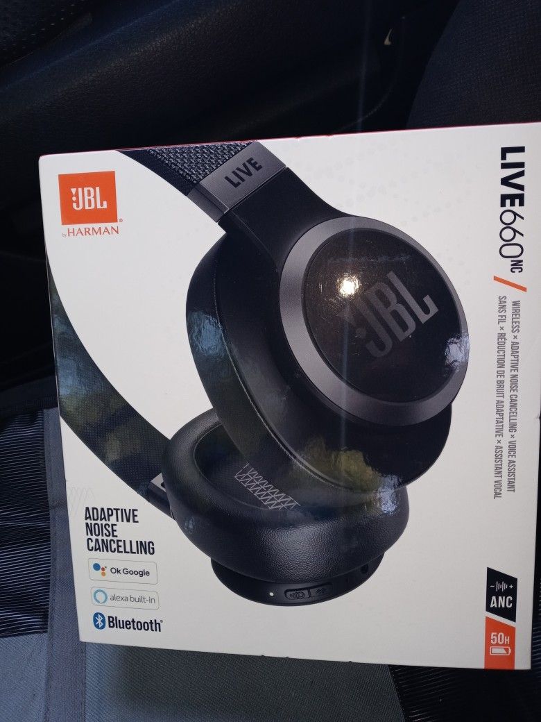 JBL Live 660 NC Noise Cancelling Bluetooth Headphones