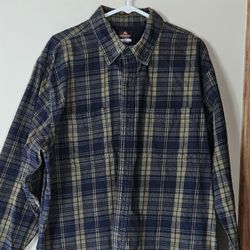 MENS XL TALL RIDGECUT LONG SLEEVE FLANNEL LNC