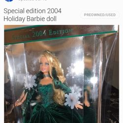 Special Edition Holliday Barbie 2004