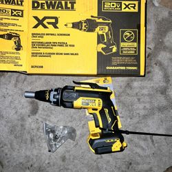 XR 20V MAX Lithium-Ion Cordless Brushless Screw Gun (Tool Only)