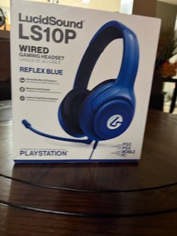 LucidSound LS10P Wired Gaming Headset Reflex Blue