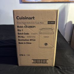 Cuisinart Frozen Yogurt & Ice Cream Maker