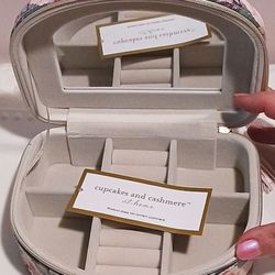 Cupcakes and Cashmere travel/home Jewelry Box