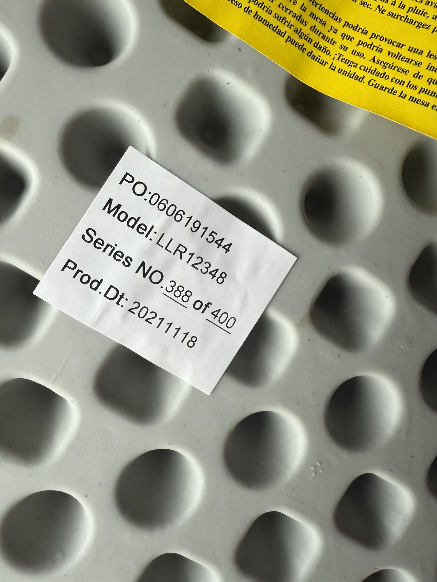 Rent Tables 