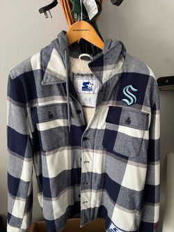 Men’s large starter jacket for kraken