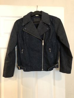Levi’s Strauss Denim Moto Jacket Women’s M