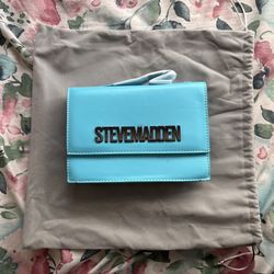 Cyan Steve Madden Purse
