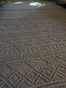 GEEY TEXTURED RUG 7 X 5