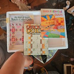Quilting Books Three Titles English Like New