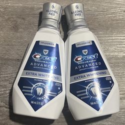 Crest ProHealth Advanced Extra Whitening Mouthwash 946Ml $4.50 Each 