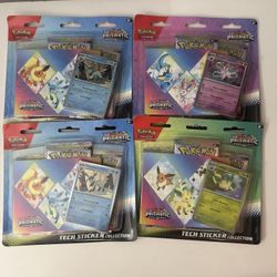 Prismatic Evolution Sticker Collection. $35 Each Cash Or Zelle 