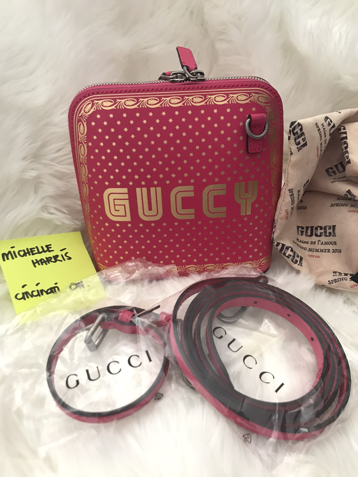 Authentic Gucci Guccy crossbody bag