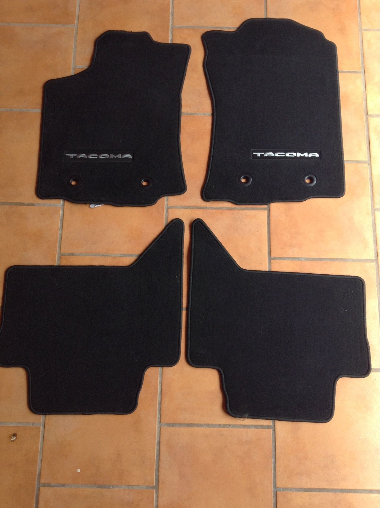 Tacoma floor mats $100.00 CASH. TEXT FOR PRICES.
