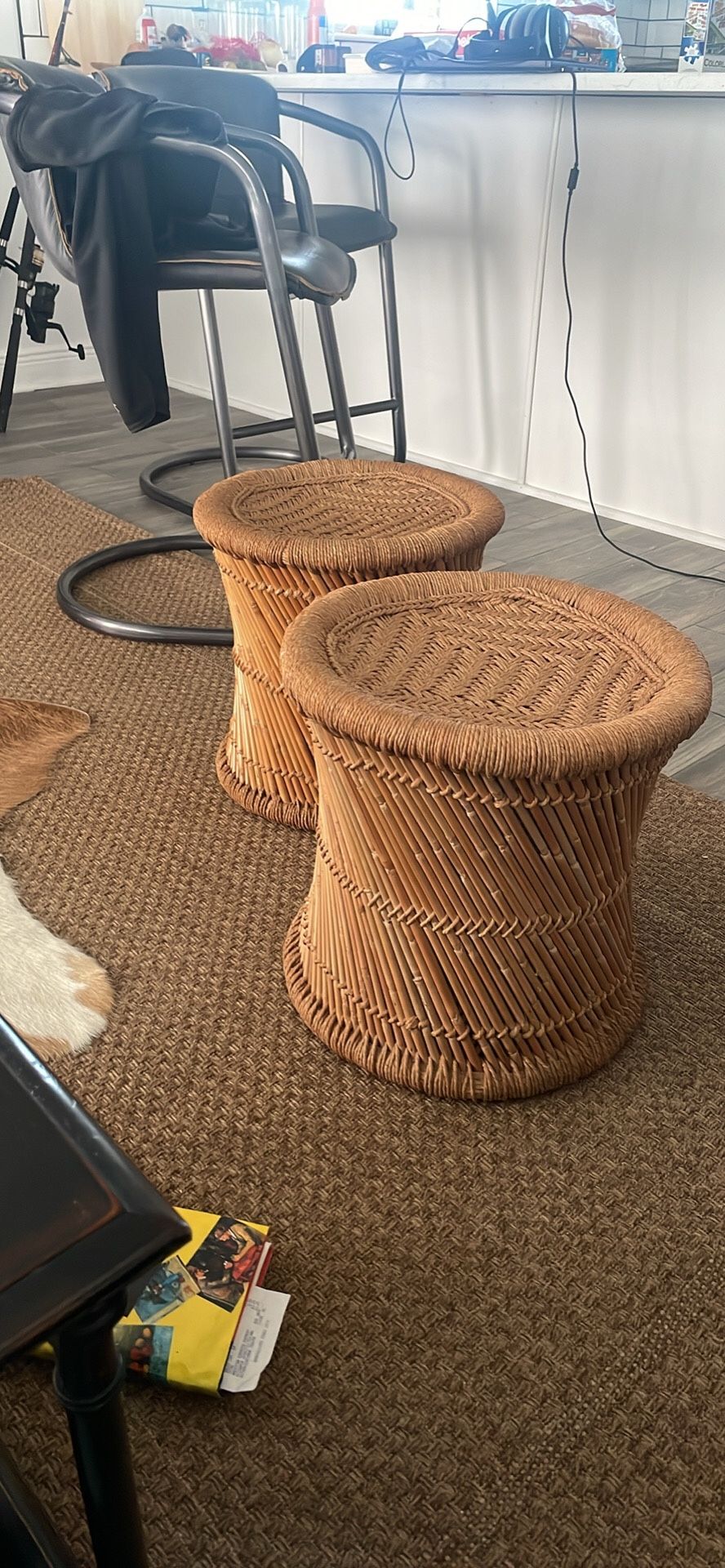 Bamboo Stools 