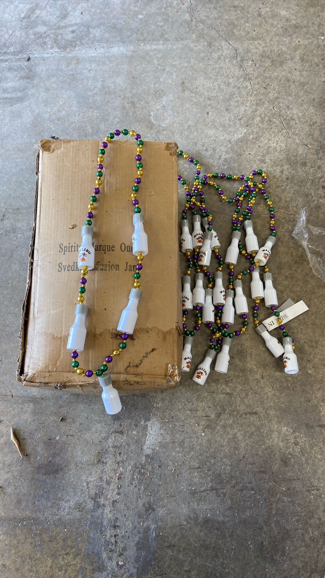 Malibu Mardi Gras Beads Case