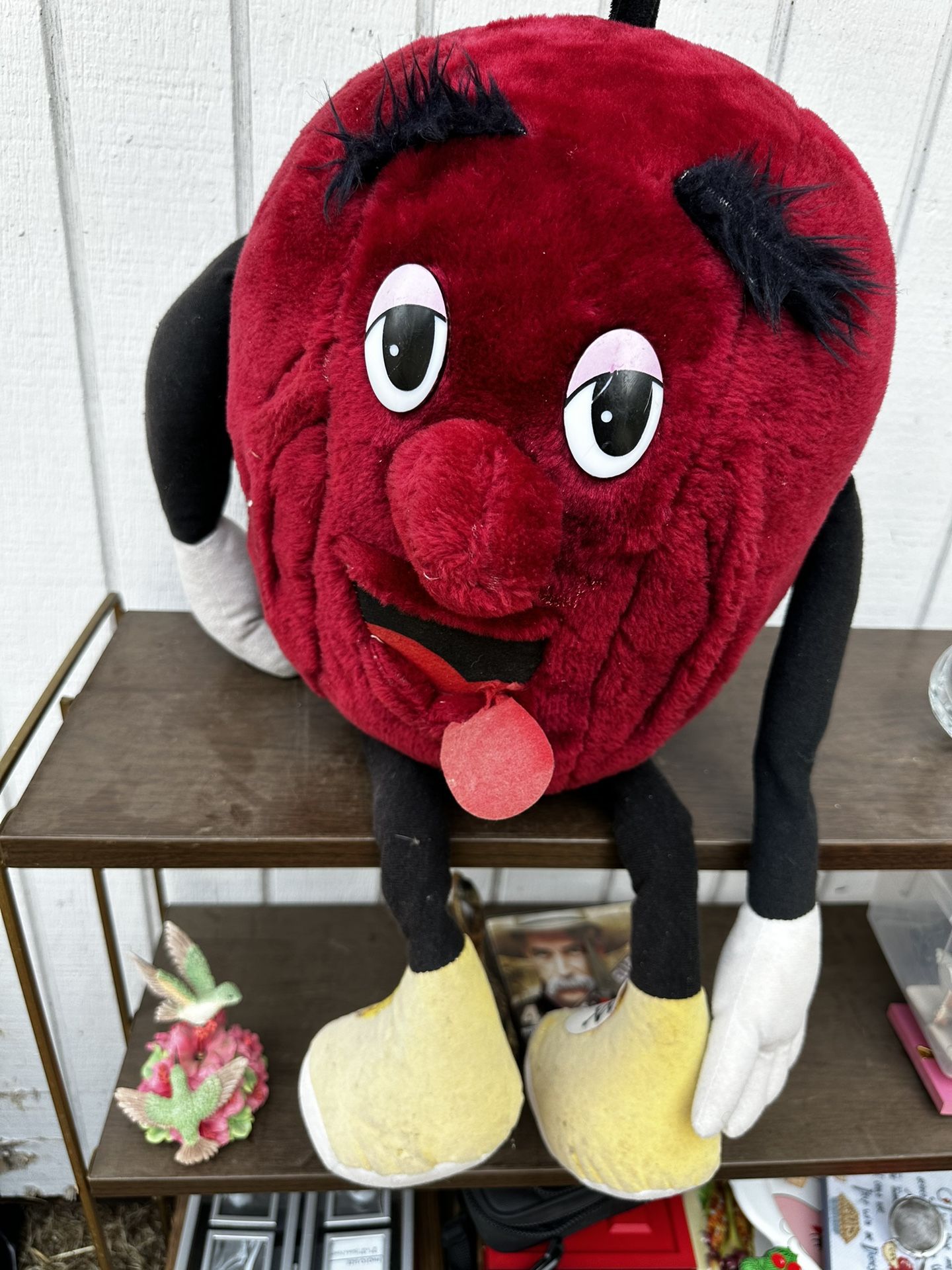 Vintage Large California Raisin Plush Collectible