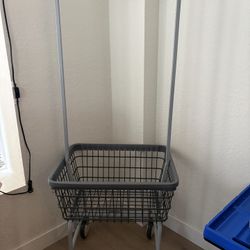 UTILITY CART OR LAUNDRY CART-BASKET (O.B.O.)