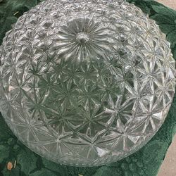 Retro Lead Crystal Dome Make Offer!