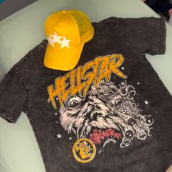 Amiri Hellstar Combo Hat And Shirt (NEW)