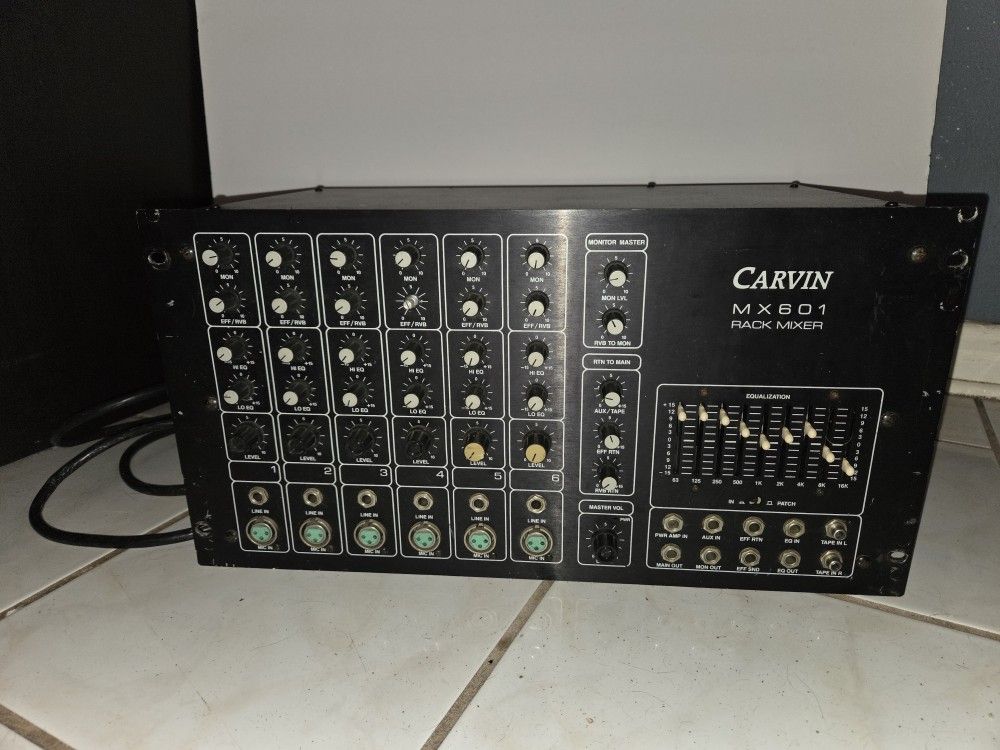Analog Carvin Rack Mixer