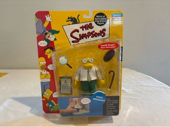Hans moleman simpsons figure playmates