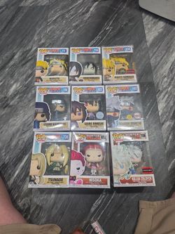 Naruto/Hunter funkos
