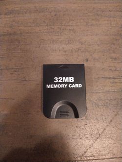 Gamecube Memory Card