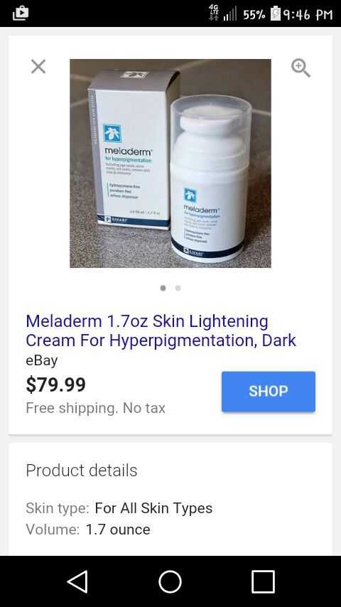 Meladerm for hyperpigmentation
