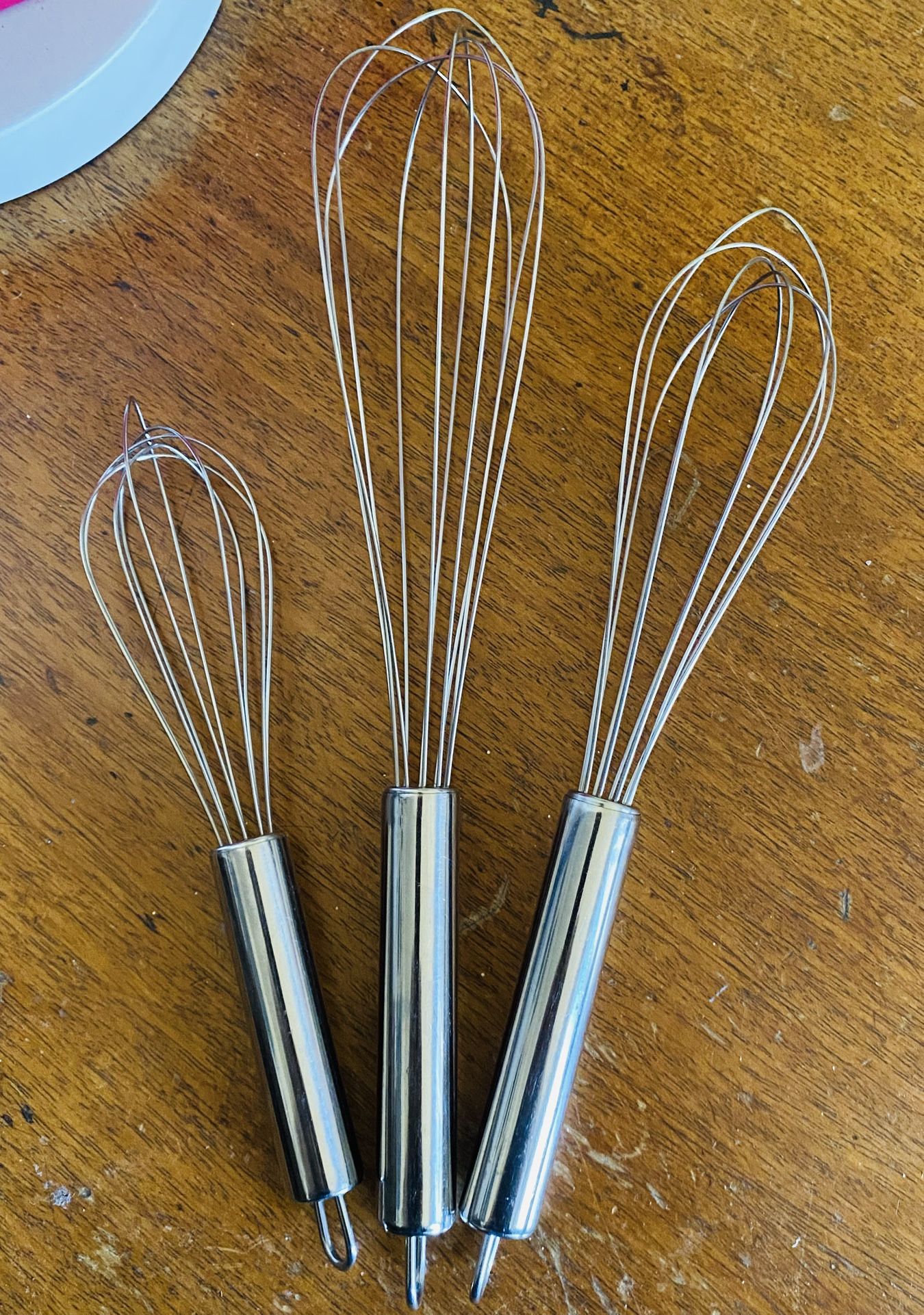 Balloon Style Whisks 3 Pc Set