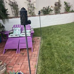 2 Tiki Torches