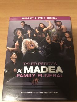 A MADEA FAMILY FUNERAL BLU-RAY DVD DIGITAL MOVIE