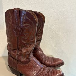 Lucchese Men’s Cowboy Boots - Ostrich 