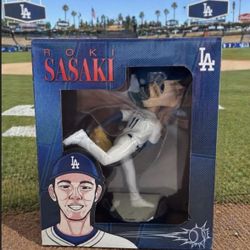 Roki Sasaki LA Dodgers Bobblehead SGA