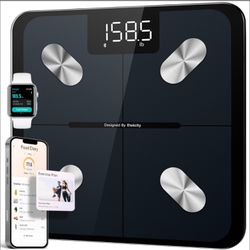 Etekcity Smart Scale For Body Weight, Bathroom Digital Weighing Scale With BMI, Body Fat Muscle Mass