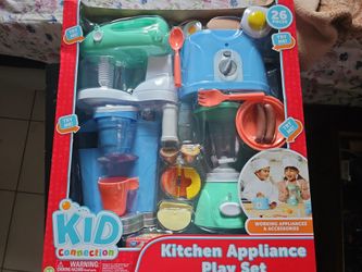 Kids toy kitchen set
