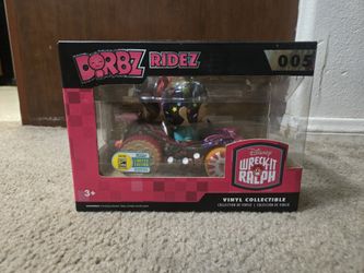 Funko Dorbz Ridez Disney Wreck It Ralph Vanellope /w Candy Cart Exclusive