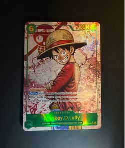 One piece Monkey D Luffy SEC Alt Rare op13-118